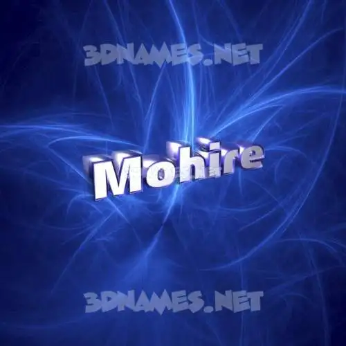 mohire in Plasma style - 3D name wallpaper mohire in Plasma style - 3D name wallpaper