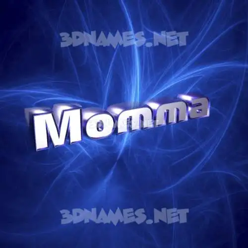 momma in Plasma style - 3D name wallpaper momma in Plasma style - 3D name wallpaper