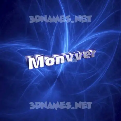 monvver in Plasma style - 3D name wallpaper monvver in Plasma style - 3D name wallpaper