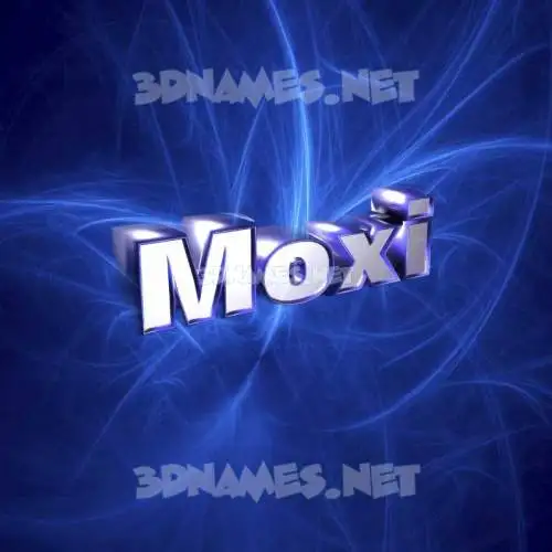 moxi in Plasma style - 3D name wallpaper moxi in Plasma style - 3D name wallpaper