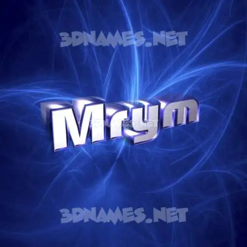 mrym in Plasma style - 3D name wallpaper mrym in Plasma style - 3D name wallpaper