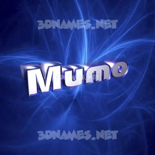mumo in Plasma style - 3D name wallpaper mumo in Plasma style - 3D name wallpaper