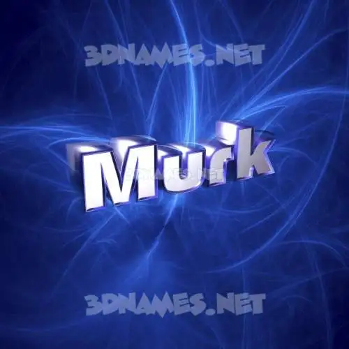 murk in Plasma style - 3D name wallpaper murk in Plasma style - 3D name wallpaper