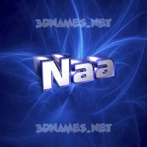 naa in Plasma style - 3D name wallpaper naa in Plasma style - 3D name wallpaper