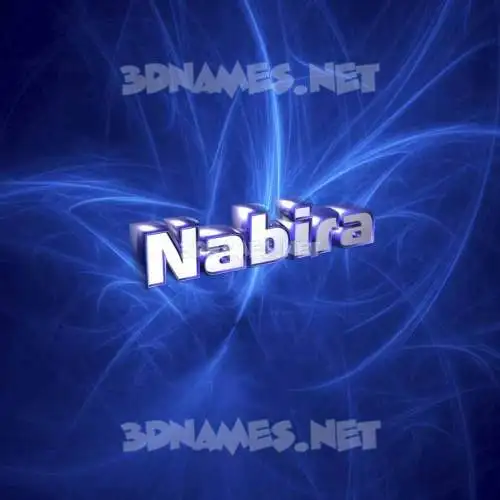 nabira in Plasma style - 3D name wallpaper nabira in Plasma style - 3D name wallpaper