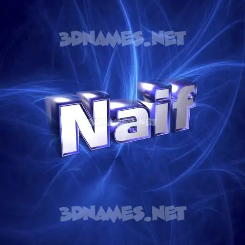 naif in Plasma style - 3D name wallpaper naif in Plasma style - 3D name wallpaper