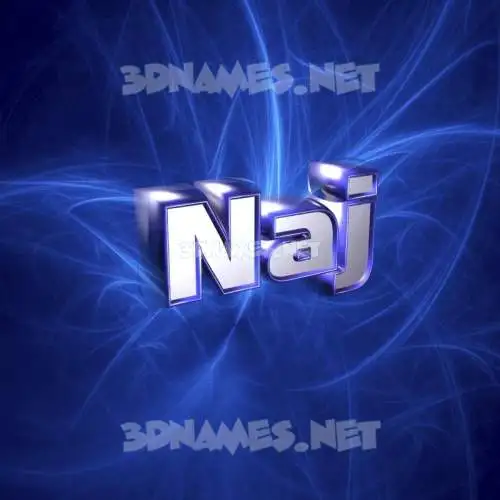 naj in Plasma style - 3D name wallpaper naj in Plasma style - 3D name wallpaper