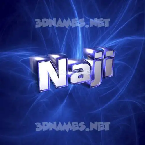 naji in Plasma style - 3D name wallpaper naji in Plasma style - 3D name wallpaper