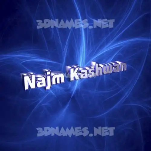 najm kashwan in Plasma style - 3D name wallpaper najm kashwan in Plasma style - 3D name wallpaper