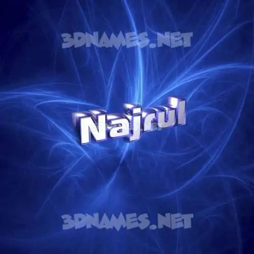 najrul in Plasma style - 3D name wallpaper najrul in Plasma style - 3D name wallpaper