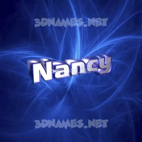 nancy in Plasma style - 3D name wallpaper nancy in Plasma style - 3D name wallpaper
