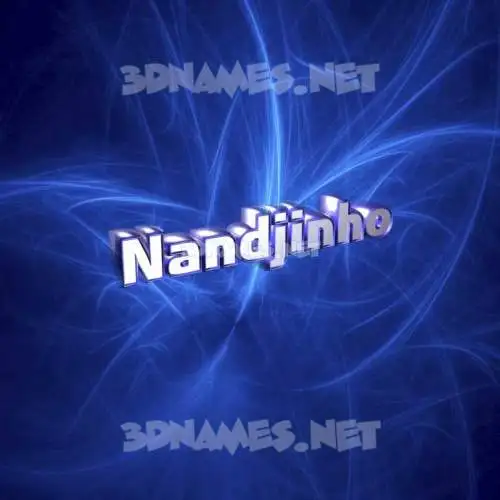 nandjinho in Plasma style - 3D name wallpaper nandjinho in Plasma style - 3D name wallpaper
