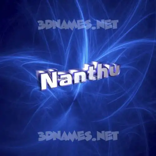 nanthu in Plasma style - 3D name wallpaper nanthu in Plasma style - 3D name wallpaper