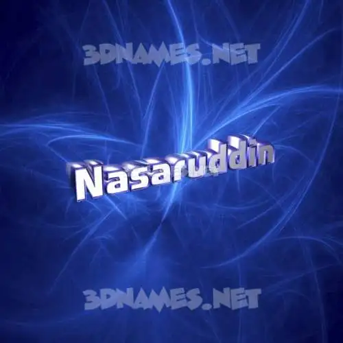 nasaruddin in Plasma style - 3D name wallpaper nasaruddin in Plasma style - 3D name wallpaper