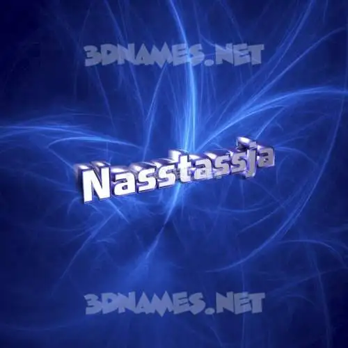 nasstassja in Plasma style - 3D name wallpaper nasstassja in Plasma style - 3D name wallpaper