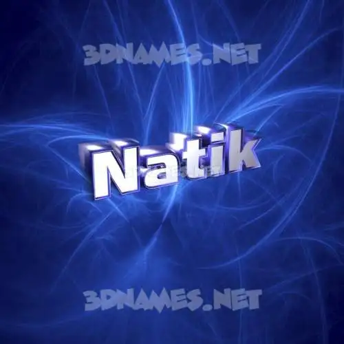 natik in Plasma style - 3D name wallpaper natik in Plasma style - 3D name wallpaper