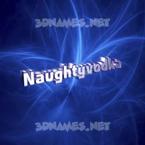naughtyvodka in Plasma style - 3D name wallpaper naughtyvodka in Plasma style - 3D name wallpaper
