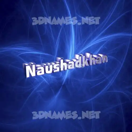 naushadkhan in Plasma style - 3D name wallpaper naushadkhan in Plasma style - 3D name wallpaper