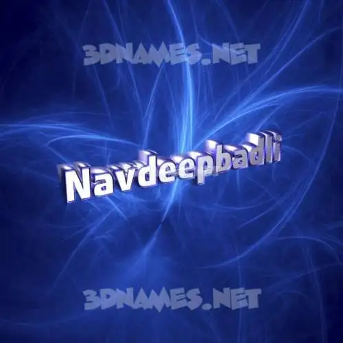 navdeepbadli in Plasma style - 3D name wallpaper navdeepbadli in Plasma style - 3D name wallpaper