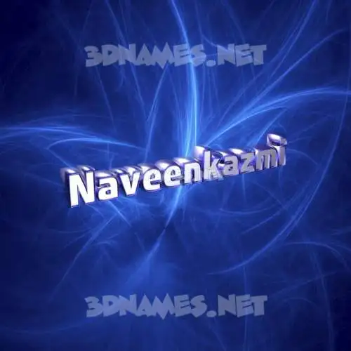 naveenkazmi in Plasma style - 3D name wallpaper naveenkazmi in Plasma style - 3D name wallpaper