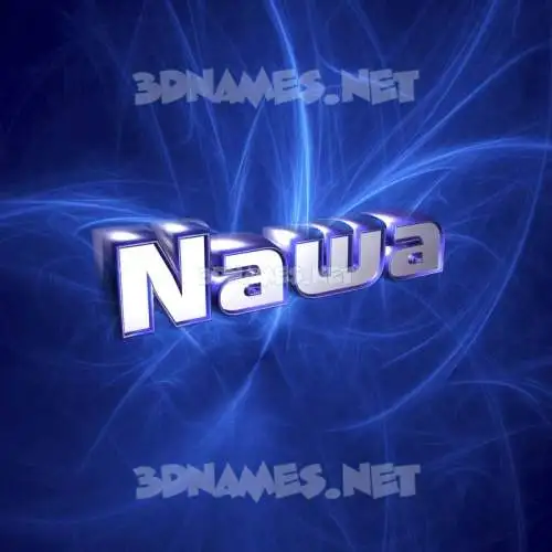 nawa in Plasma style - 3D name wallpaper nawa in Plasma style - 3D name wallpaper