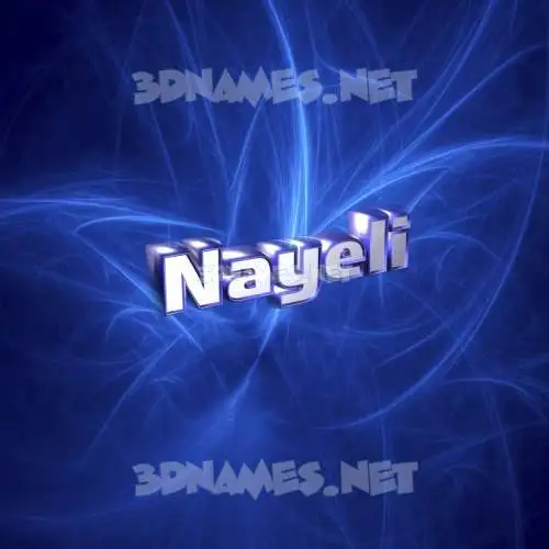 nayeli in Plasma style - 3D name wallpaper nayeli in Plasma style - 3D name wallpaper