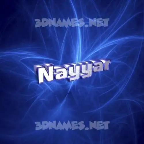 nayyar in Plasma style - 3D name wallpaper nayyar in Plasma style - 3D name wallpaper