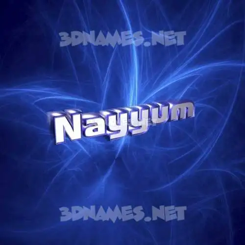 nayyum in Plasma style - 3D name wallpaper nayyum in Plasma style - 3D name wallpaper