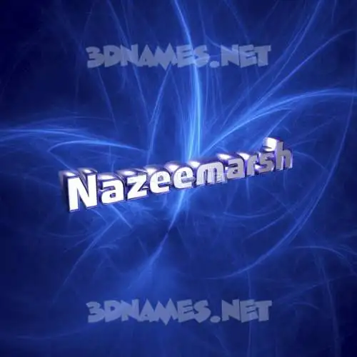 nazeemarsh in Plasma style - 3D name wallpaper nazeemarsh in Plasma style - 3D name wallpaper