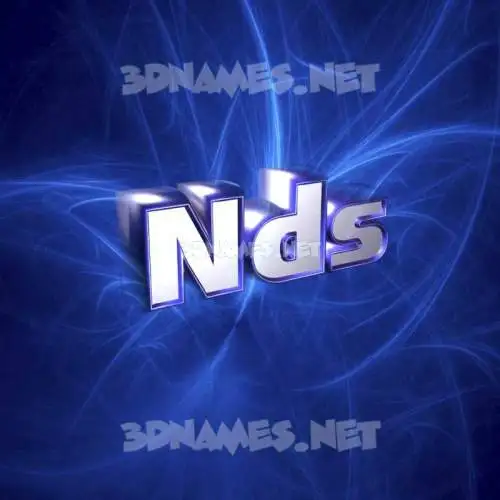 nds in Plasma style - 3D name wallpaper nds in Plasma style - 3D name wallpaper