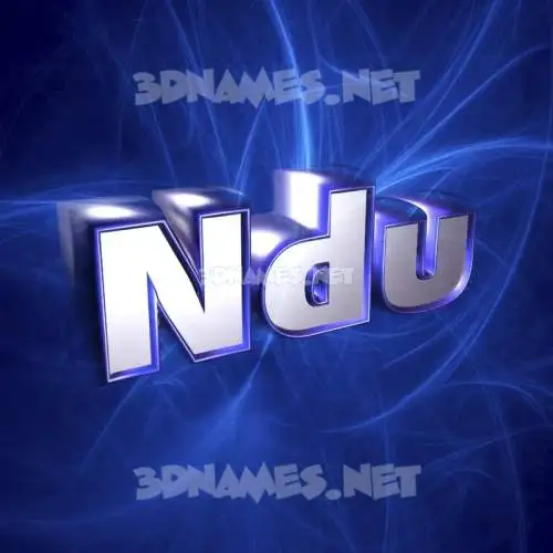 ndu in Plasma style - 3D name wallpaper ndu in Plasma style - 3D name wallpaper