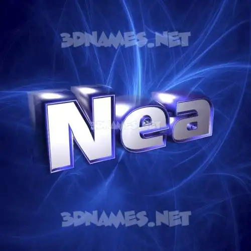 nea in Plasma style - 3D name wallpaper nea in Plasma style - 3D name wallpaper