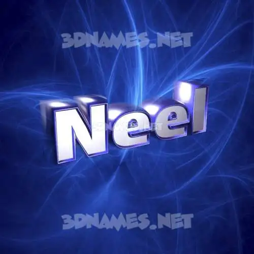 neel in Plasma style - 3D name wallpaper neel in Plasma style - 3D name wallpaper