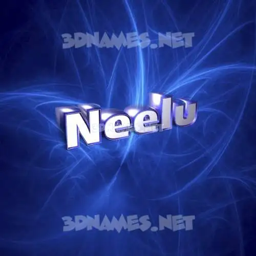 neelu in Plasma style - 3D name wallpaper neelu in Plasma style - 3D name wallpaper