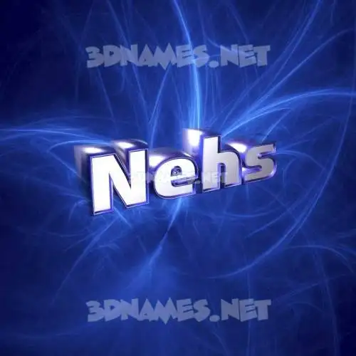 nehs in Plasma style - 3D name wallpaper