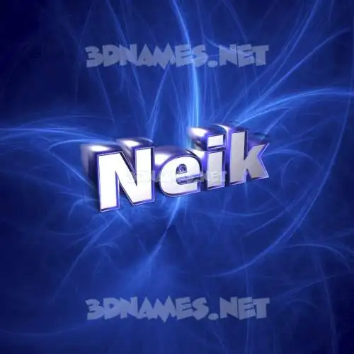 neik in Plasma style - 3D name wallpaper neik in Plasma style - 3D name wallpaper