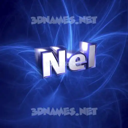 nel in Plasma style - 3D name wallpaper nel in Plasma style - 3D name wallpaper