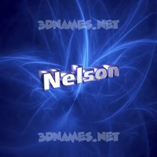 nelson in Plasma style - 3D name wallpaper nelson in Plasma style - 3D name wallpaper