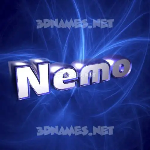 nemo in Plasma style - 3D name wallpaper nemo in Plasma style - 3D name wallpaper