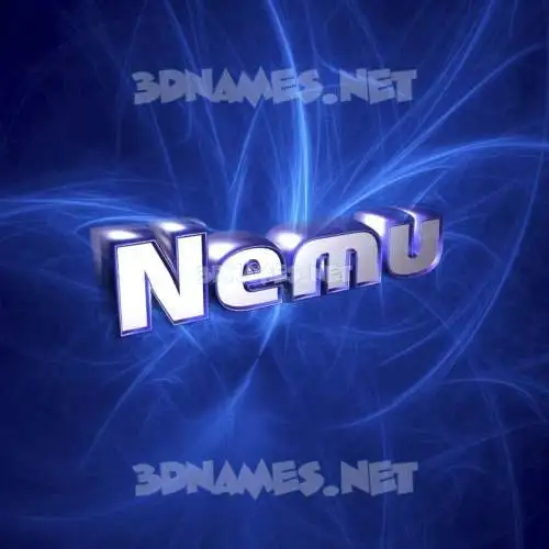 nemu in Plasma style - 3D name wallpaper nemu in Plasma style - 3D name wallpaper