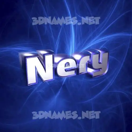 nery in Plasma style - 3D name wallpaper nery in Plasma style - 3D name wallpaper