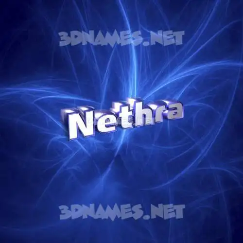nethra in Plasma style - 3D name wallpaper nethra in Plasma style - 3D name wallpaper
