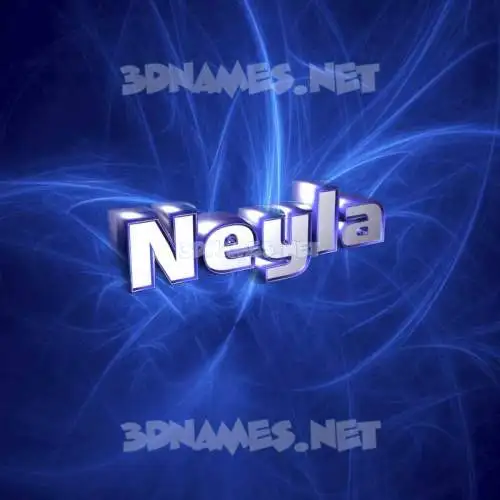 neyla in Plasma style - 3D name wallpaper neyla in Plasma style - 3D name wallpaper