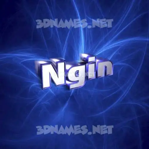 ngin in Plasma style - 3D name wallpaper ngin in Plasma style - 3D name wallpaper
