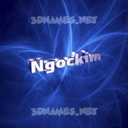 ngockim in Plasma style - 3D name wallpaper ngockim in Plasma style - 3D name wallpaper