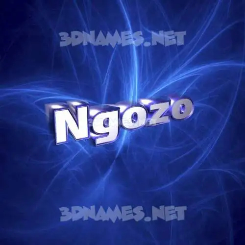 ngozo in Plasma style - 3D name wallpaper ngozo in Plasma style - 3D name wallpaper
