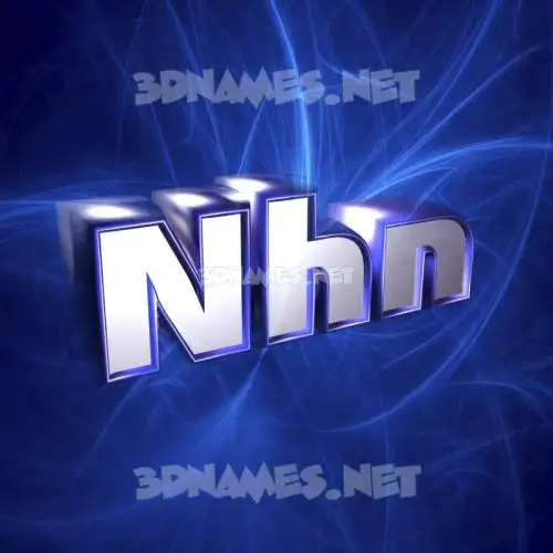 nhn in Plasma style - 3D name wallpaper nhn in Plasma style - 3D name wallpaper