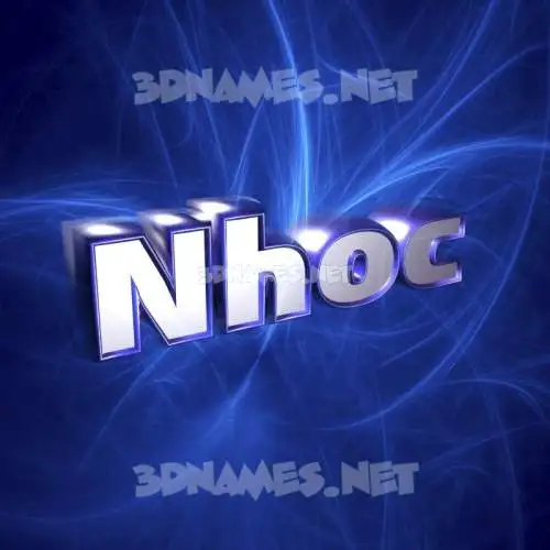 nhoc in Plasma style - 3D name wallpaper nhoc in Plasma style - 3D name wallpaper