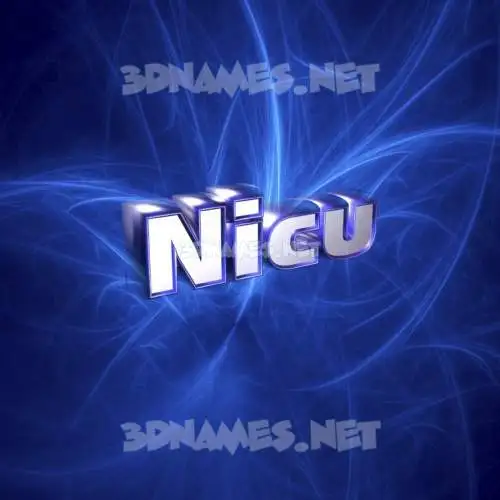 nicu in Plasma style - 3D name wallpaper nicu in Plasma style - 3D name wallpaper