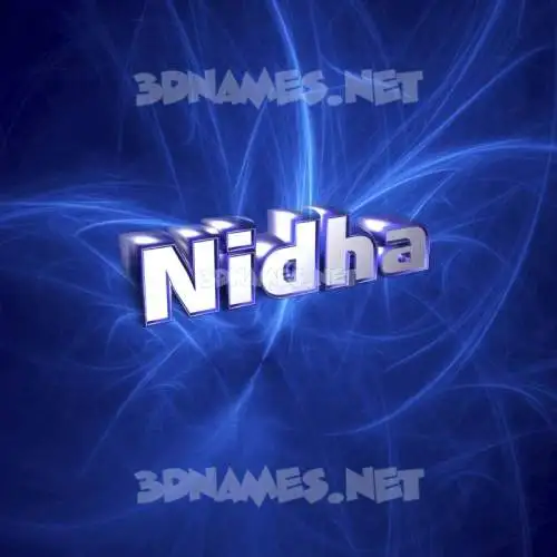nidha in Plasma style - 3D name wallpaper nidha in Plasma style - 3D name wallpaper